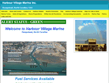 Tablet Screenshot of harbourvillagemarina.com